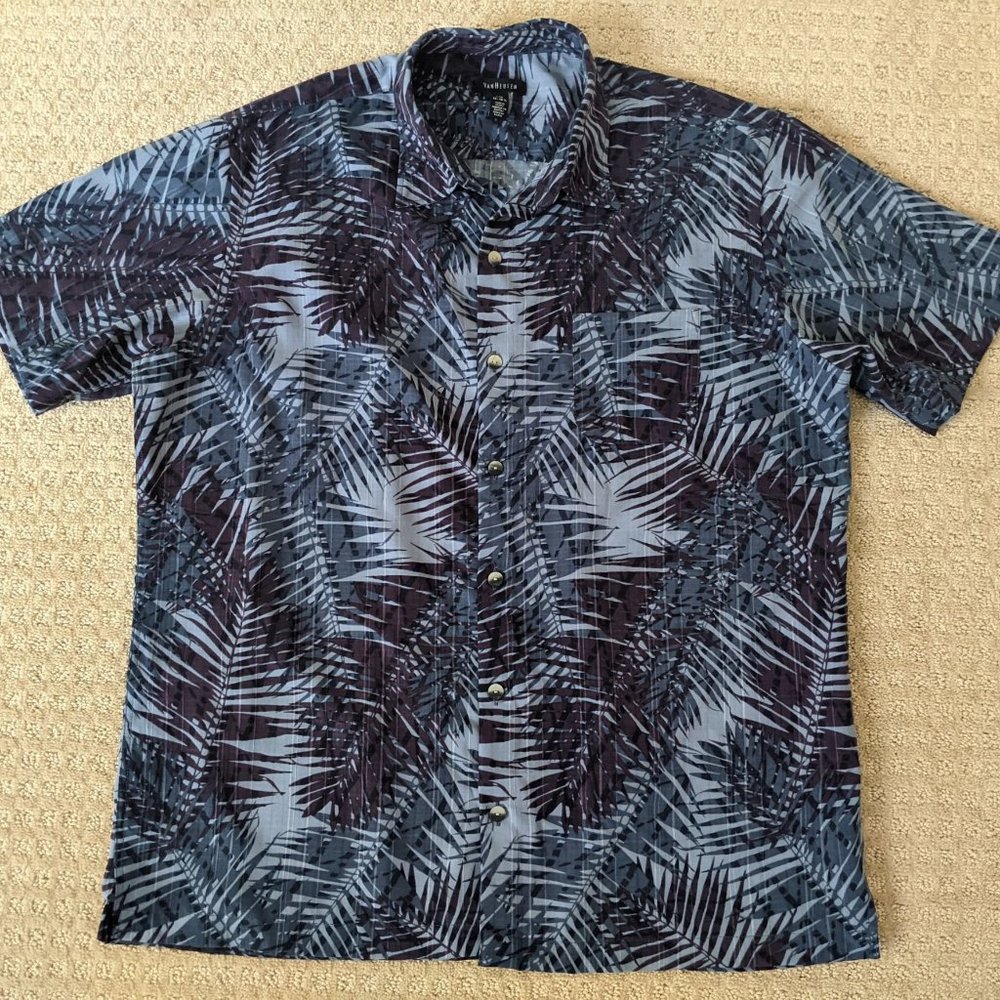 Men's Van Heusen Hawaiian Shirt w/Pocket (A251)